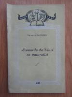 Anticariat: N. Gavrilescu - Leonardo da Vinci ca naturalist