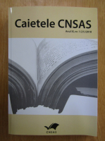 Caietele CNSAS, anul XI, nr. 1, 2018
