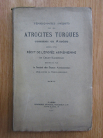 Chabin Karahissar - Temoignages inedits sur les atrocites turques commises en Armenie