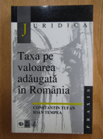 Constantin Tufan, Ioan Tempea - Taxa pe valoarea adaugata in Romania