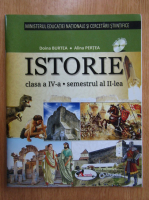 Doina Burtea - Istorie. Clasa a IV-a, semestrul II (contine CD)