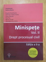 Evelina Oprina - Minispete. Drept procesual civil (volumul 2)