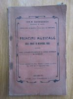 Ion M. Georgescu - Principii muzicale