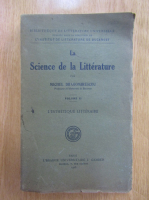 Anticariat: Michel Dragomirescu - La science de la litterature (volumul 2)