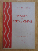 Revista de fizica si chimie, anul XXV, nr. 11, noiembrie 1988