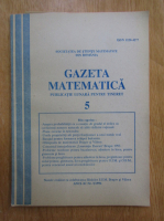 Revista Gazeta Matematica, anul IC, nr. 5, 1994