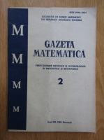 Revista Gazeta Matematica, anul VIII, nr. 2, 1987