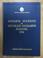 Anuarul statistic al Republicii Socialiste Romania 1984
