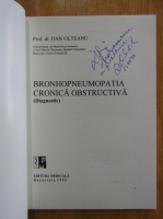 Dan Olteanu - Bronho-pneumopatia obstructiva (cu autograful autorului)