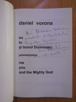 Daniel Vorona - Eu, tu si bunul Dumnezeu (editie bilingva, cu autograful autorului)