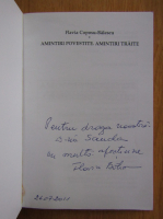 Flavia Coposu Balescu - Amintiri povestite, amintiri traite (cu autograful autoarei)