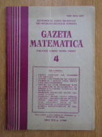Anticariat: Gazeta Matematica, anul XCII, nr. 4, 1987