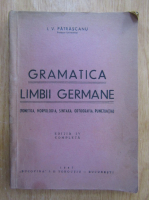I. V. Patrascanu - Gramatica limbii germane