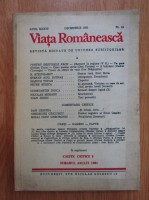 Revista Viata Romaneasca, anul XXXIV, nr. 12, decembrie 1981