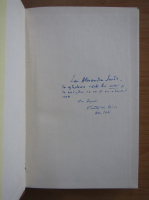 Constantin Noica - Devenirea intru fiinta (cu autograful autorului)