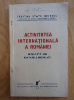 Activitatea internationala a Romaniei