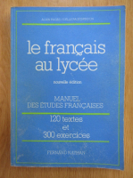Alain Pages - Le francais au lycee