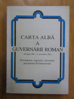 Carta alba a guvernariii roman