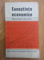Anticariat: Eugen Prahoveanu - Cunostinte economice. Manual pentru clasa IX-a