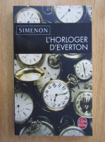 Georges Simenon - L'Horloger d'Everton