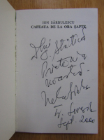 Ion Sarbulescu - Cafeaua de la ora sapte (cu autograful autorului)
