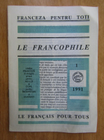 Le francophile, nr. 1, 1991