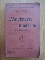 Louis Cazamian - L'Angleterre moderne