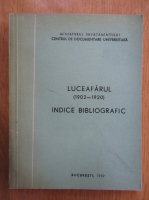 Luceafarul, indice bibliografic