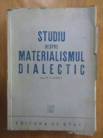 M. A. Leonov - Studiu despre materialismul dialectic