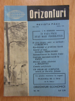 Revista Orizonturi, anul VIII, nr. 96, mai 1959
