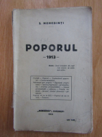Anticariat: Simion Mehedinti - Poporul (1913)