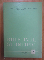 Buletinul Stiintific, anul XXVII, 1984