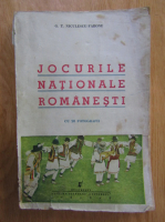 G. T. Niculescu Varone - Jocurile nationale romanesti