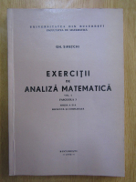 Gh. Siretchi - Exercitii de analiza matematica (volumul 1, fascicola 3)