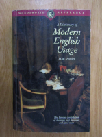 Anticariat: H. W. Fowler - A Dictionary of Modern English Usage