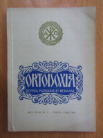 Revista Ortodoxia, anul XXVII, nr. 2, aprilie-iunie 1975
