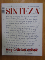 Anticariat: Revista Sinteza, nr. 35, decembrie 2016