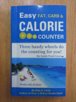 Alex A. Lluch - Easy Fat, Carb and Calorie Counter. Three Handy Wheels Do The Counting for You!