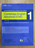 Charles Osbourne - Exams Essentials Practice Tests. Cambridge English Advanced, CAE 1