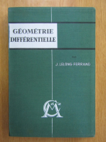 J. Lelong Ferrand - Geometrie diferentielle