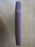 Revista Cercetari istorice, anul I, nr. 1, 1925