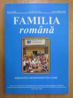 Anticariat: Revista Familia romana, nr. 4, decembrie 2009