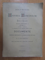 A. I. Odobescu - Documente privitore la istoria romanilor (volumul 2)