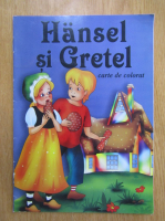 Fratii Grimm - Hansel si Gretel. Carte de colorat
