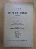George Plastara - Curs de drept civil roman (volumul 7)