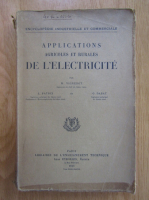 M. Vignerot - Applications agricoles et rurales de l'electricite