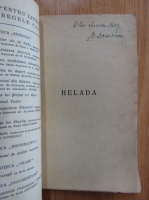 N. Davidescu - Helada (cu autograful autorului)