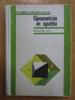 Anticariat: N. N. Mihaileanu - Geometria in spatiu. Manual pentru clasa a X-a licee