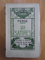 Perse - Six satires