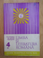 Revista Limba si literatura romana, anul VII, nr. 4, 1981